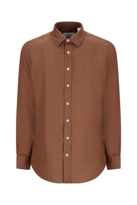 25SS 라르디니 긴팔 셔츠 EQDANTEEQC1790 BROWN