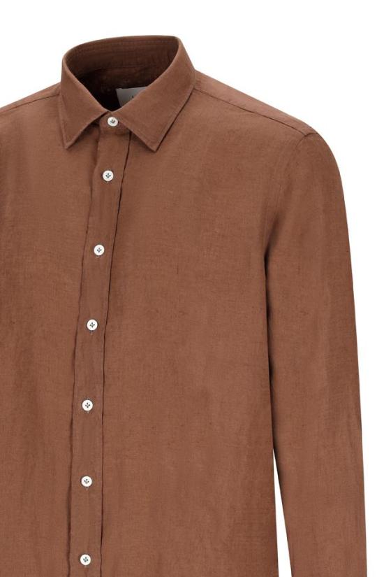 25SS 라르디니 긴팔 셔츠 EQDANTEEQC1790 BROWN - LARDINI