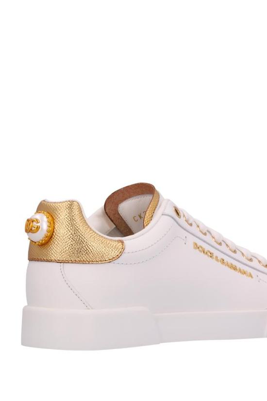 26FW 돌체앤가바나 카프스킨 나파 포르토피노 스니커즈 CK2329AN298 - DOLCE & GABBANA