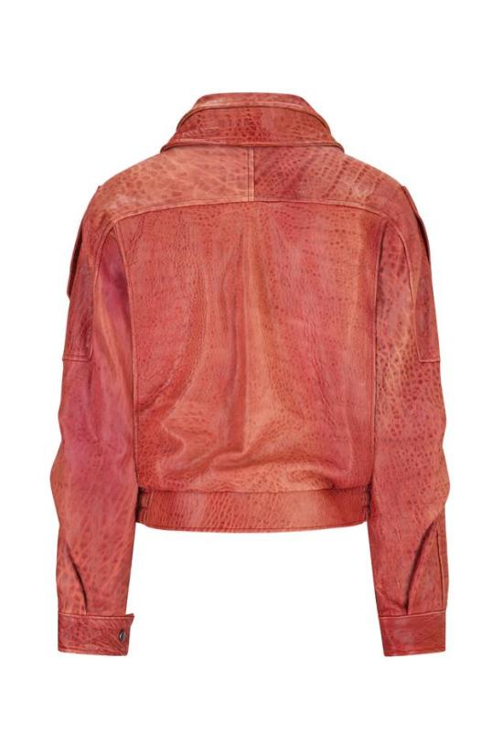 26FW ALESSANDRA GRIMOLDI 가죽 자켓 GIACCA BORDEAUX - ALESSANDRA GRIMOLDI