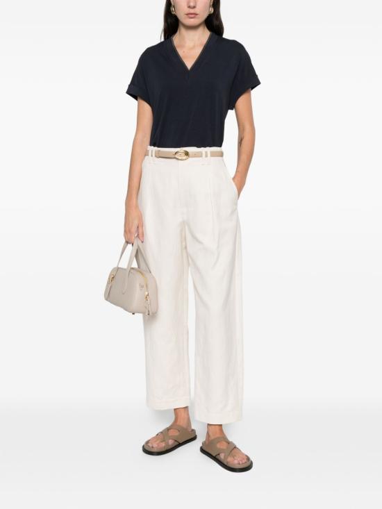 26SS 브루넬로 쿠치넬리 반팔 티셔츠 M0T18BD222 C4224 Blu - BRUNELLO CUCINELLI