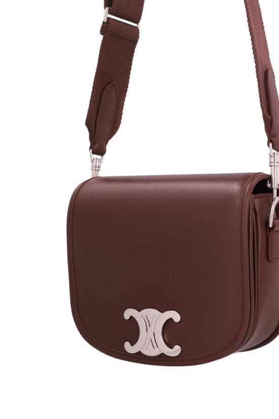 26FW 셀린느 스몰 베사체 트리옹프 서플 내츄럴 카프스킨 117883GAO - CELINE