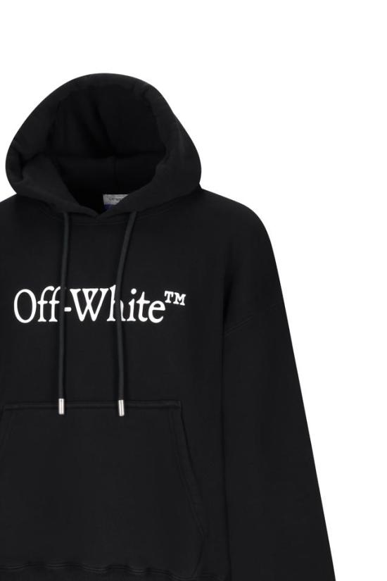 26SS 오프화이트 빅 부키시 스케이트 후드 티셔츠셔츠 OMBB085C99FLE012 - OFF WHITE