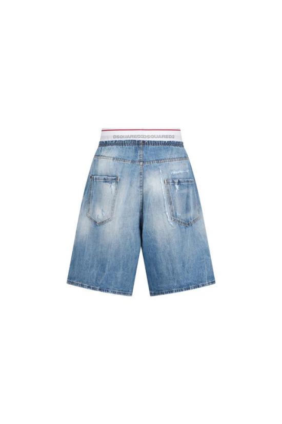 26SS 디스퀘어드2 데님 숏팬츠 S71MU0886D30038 - DSQUARED2
