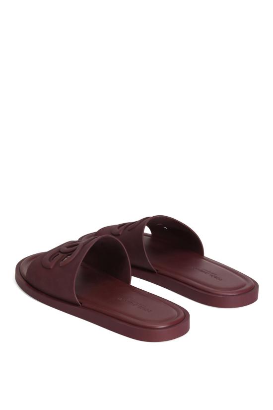 26FW 돌체앤가바나 러버 비치웨어 슬리퍼 CS2215AN994 80308 bordeaux - DOLCE & GABBANA