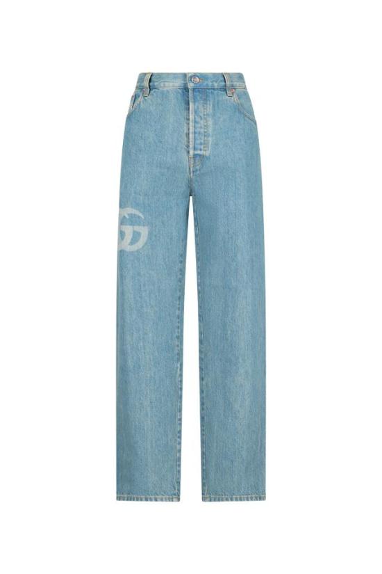 26SS 구찌 레이저 더블 G 데님 팬츠 815642XDC6W