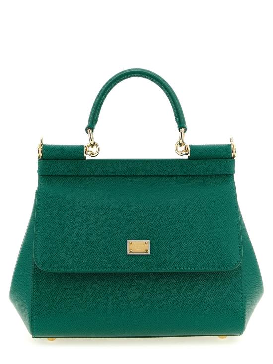 26FW 돌체앤가바나 미디움 시실리 핸드백 BB6003B1001 87174 Verde smeraldo