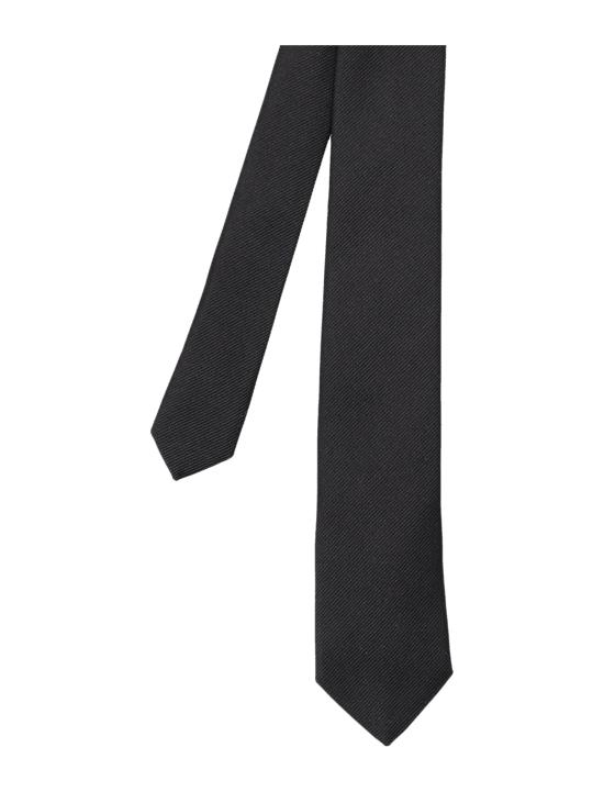 26SS 생로랑 넥타이 7200953Y043 1000 Nero - SAINT LAURENT