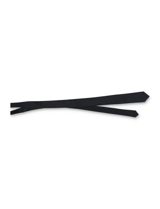 26SS 생로랑 넥타이 7200953Y043 1000 Nero - SAINT LAURENT