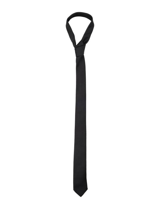 26SS 생로랑 넥타이 7200953Y043 1000 Nero