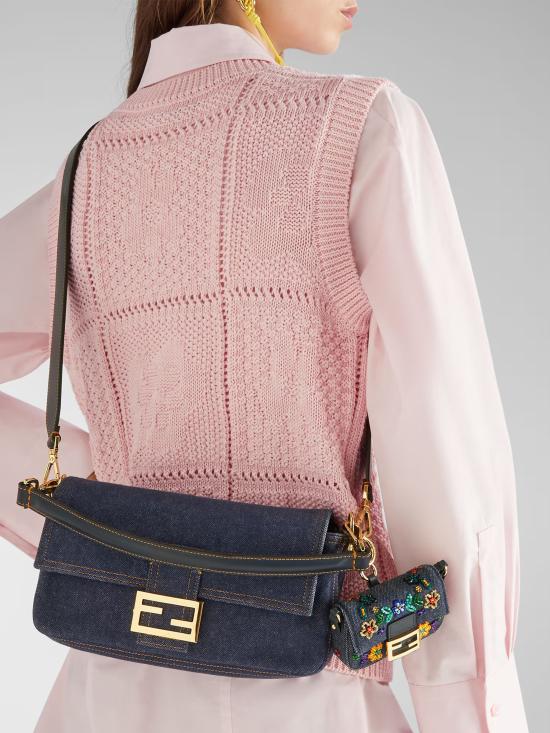 26SS 펜디 숄더백 8BR600AWVF F0NAP Blu - FENDI