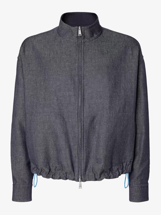 26SS 펜디 데님 패브릭 블루종 FW1433AYUD F0QG0 Blu