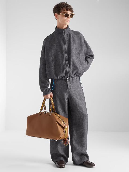 26SS 펜디 데님 패브릭 블루종 FW1433AYUD F0QG0 Blu - FENDI