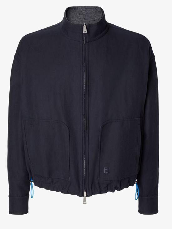 26SS 펜디 데님 패브릭 블루종 FW1433AYUD F0QG0 Blu - FENDI