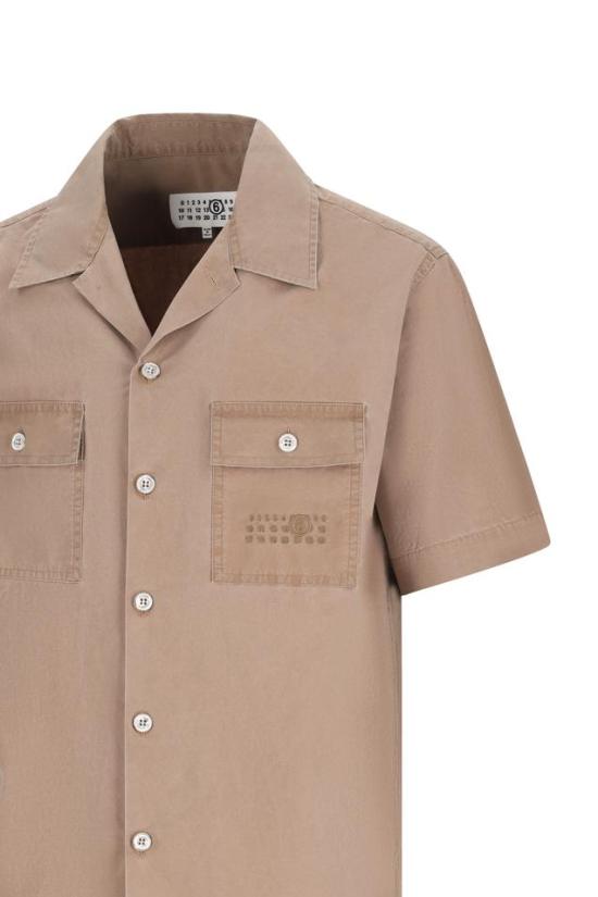 26SS MM6 메종마르지엘라 반팔 셔츠 SH0DR0008M35741 - MM6 MAISON MARGIELA