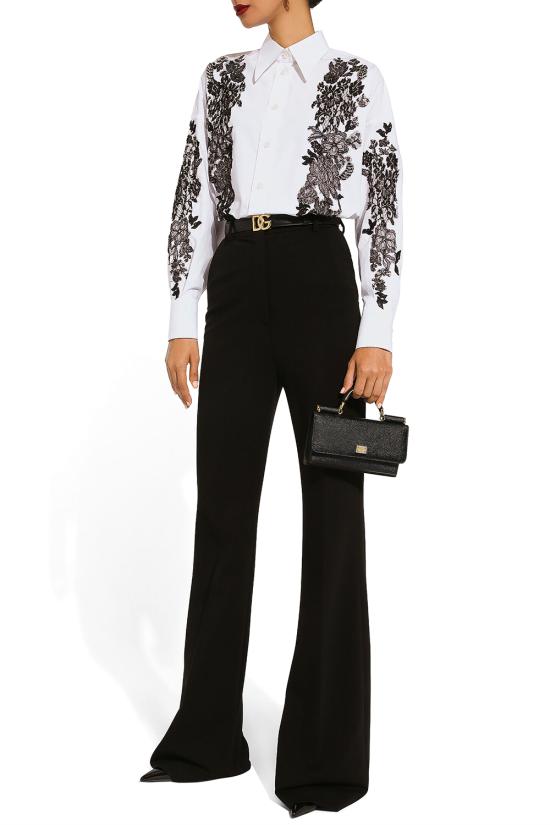 26FW 돌체앤가바나 Dauphine-print calfskin 미니백 BI3280A1001 80999 Nero - DOLCE & GABBANA