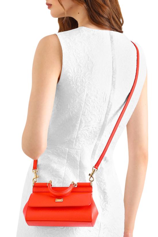 26FW 돌체앤가바나 SICILY 시실리 스몰 핸드백 BB7116B1001 81166 ORANGE - DOLCE & GABBANA
