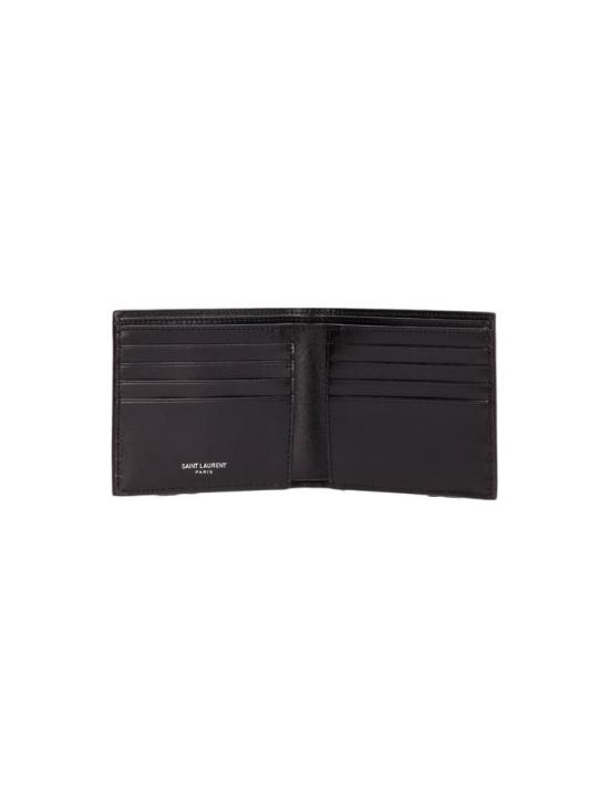26SS 생로랑 모노그램 반지갑 4532760SX0E BLACK - SAINT LAURENT