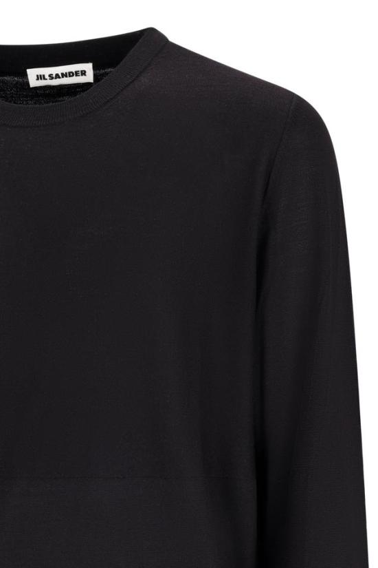 26FW 질샌더 스웨터 J22GP0111J14610 BLACK - JIL SANDER
