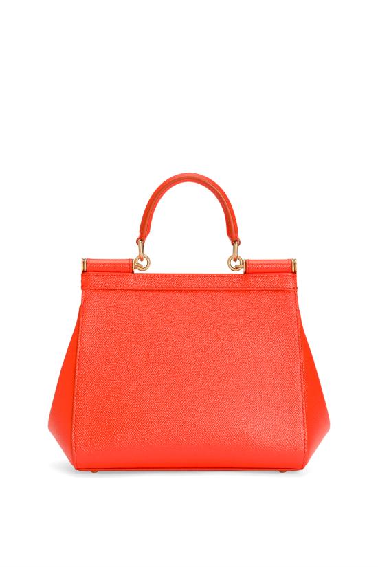 26FW 돌체앤가바나 미디움 시실리 핸드백 BB6003B1001 81166 ORANGE - DOLCE & GABBANA