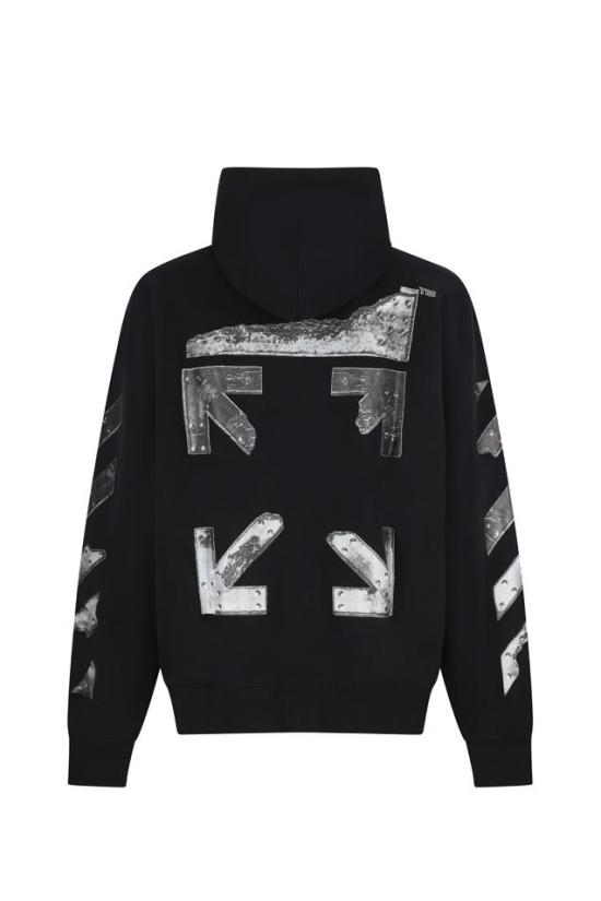 26SS 오프화이트 후드 티셔츠 44MBB085S26F001 - OFF WHITE