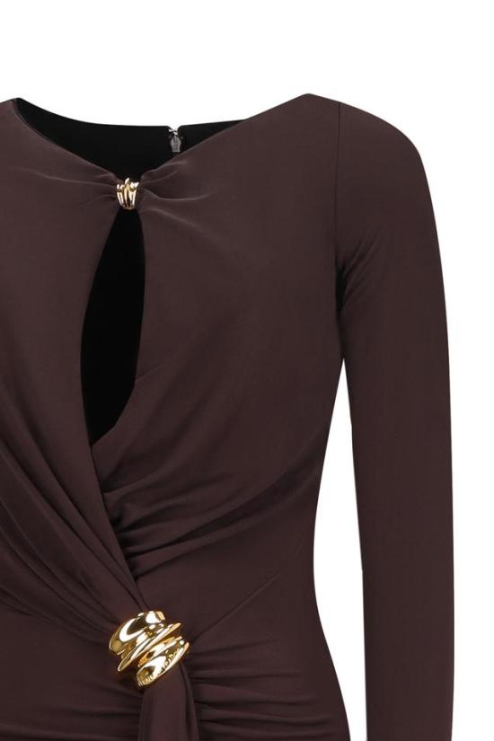 26SS 엘리자베타프랜치 롱 원피스 ABR1461E2 - ELISABETTA FRANCHI