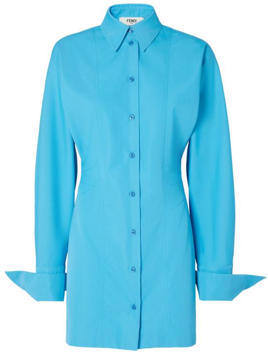 26SS 펜디 미디 원피스 FDD537AW9B F1W0L Azzurro