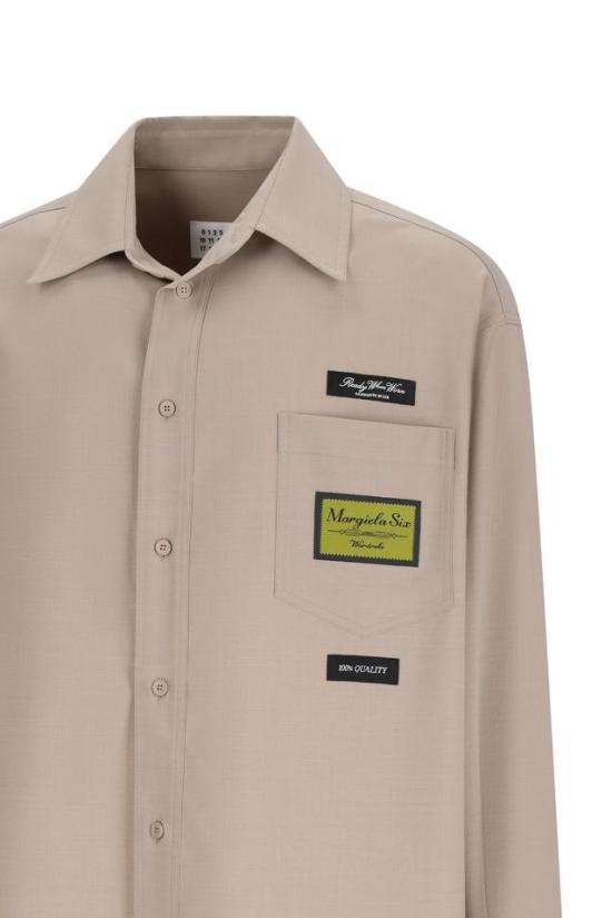 26SS MM6 메종마르지엘라 긴팔 셔츠 SH0DT0040M35733 - MM6 MAISON MARGIELA