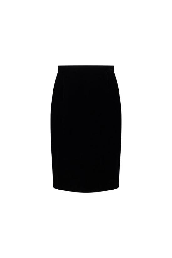  생로랑 미디 스커트 769366Y525R BLACK