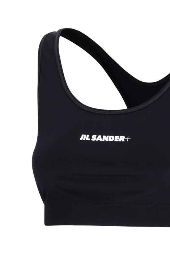 26FW 질샌더 트레이닝 티셔츠 J40NC0002J20031 BLACK - JIL SANDER