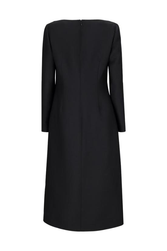 25SS 발렌티노 가라바니 미디 원피스 3B3VA4471CF BLACK - VALENTINO GARAVANI