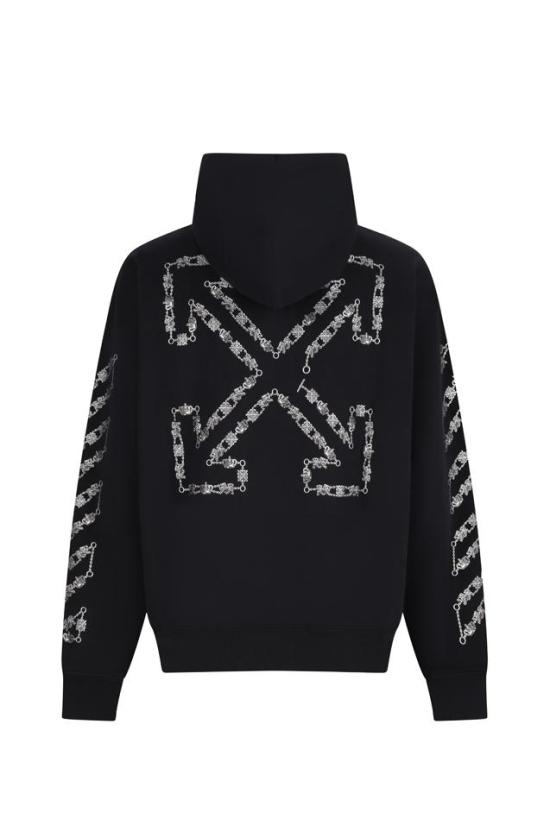 26SS 오프화이트 후드 티셔츠 44MBB085S26F005 - OFF WHITE
