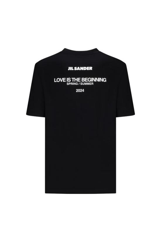  질샌더 반팔 티셔츠 J21GC0161J46219 BLACK - JIL SANDER