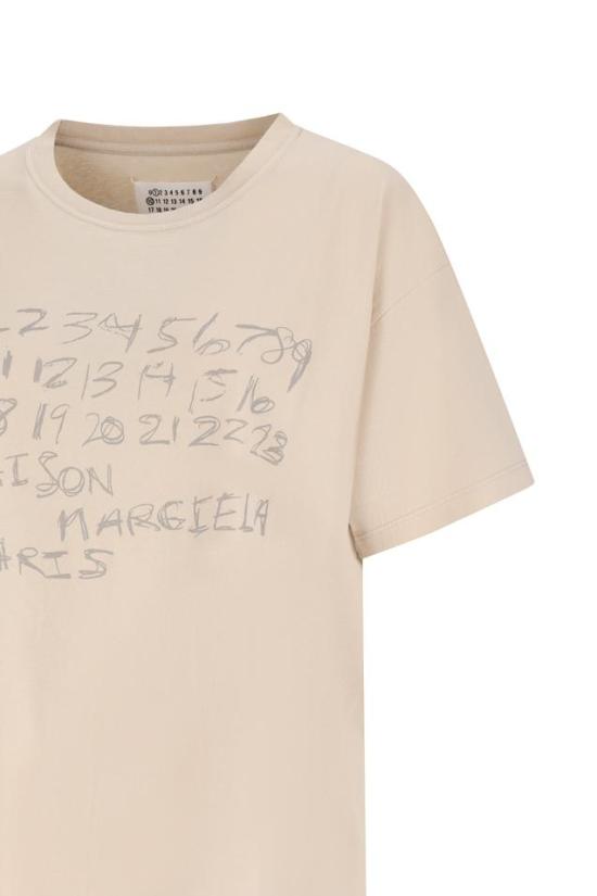 26SS 마르지엘라 뉴메리컬 코튼 티셔츠 S51GC0544S24575 - MAISON MARGIELA