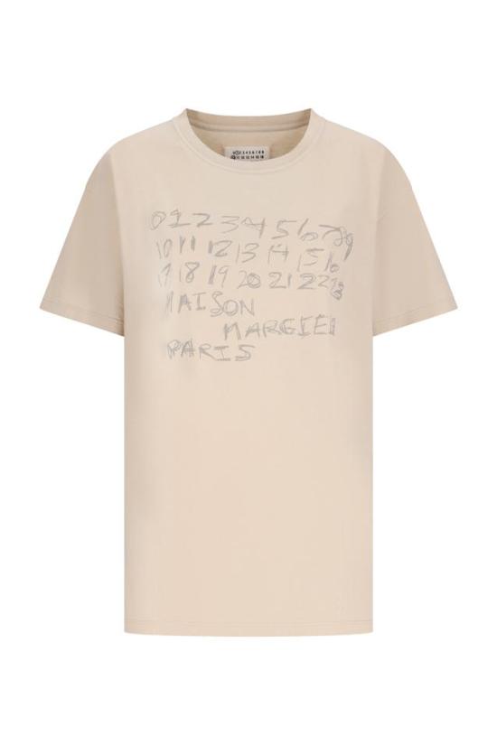 26SS 마르지엘라 뉴메리컬 코튼 티셔츠 S51GC0544S24575