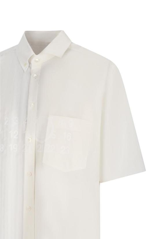 26FW MM6 메종마르지엘라 반팔 셔츠 SH0DR0007MTN135 - MM6 MAISON MARGIELA