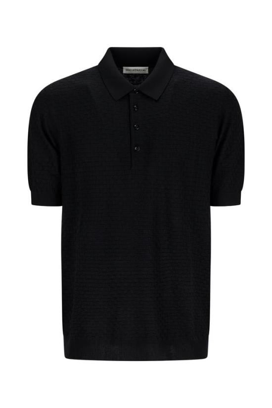 26SS 고즈 보태니컬 폴로 티셔츠 122 BLACK
