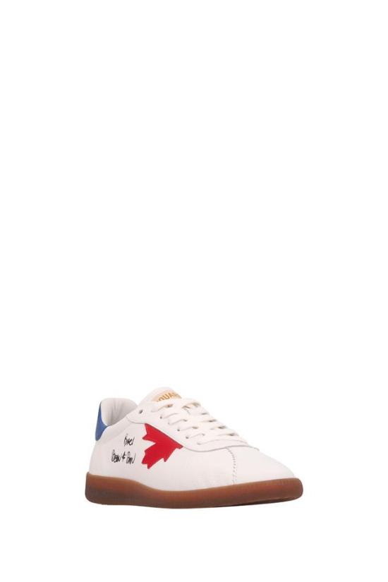 26SS 디스퀘어드2 라벨 스니커즈 SNM046818908701 - DSQUARED2