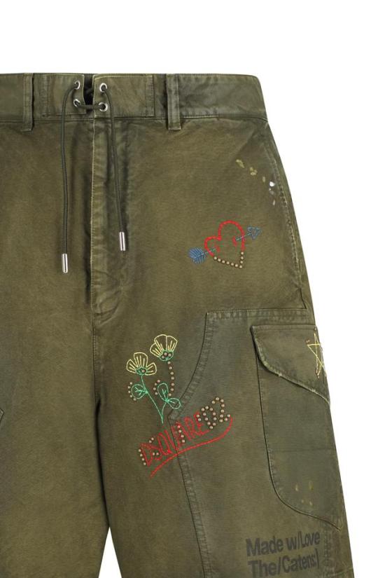 26SS 디스퀘어드2 숏팬츠 S71MU0904D35106 - DSQUARED2