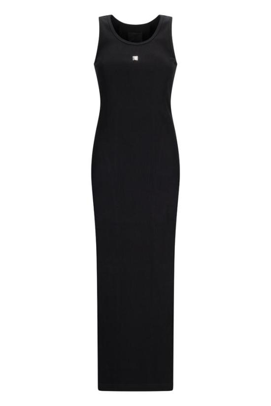 26SS 지방시 롱 원피스 BW21W43YHY BLACK
