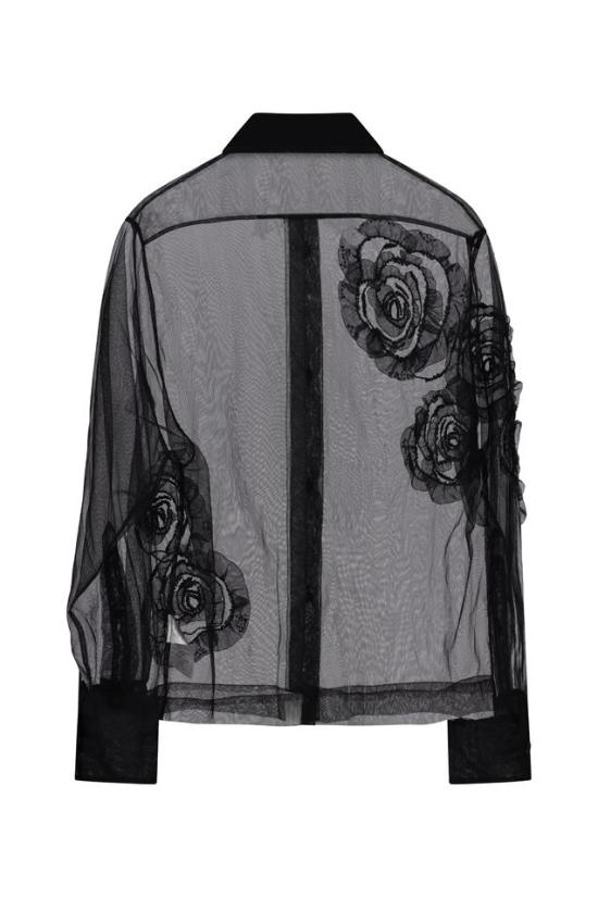 25SS 데 펨메스 블라우스 D103TR BLACK - DES PHEMMES