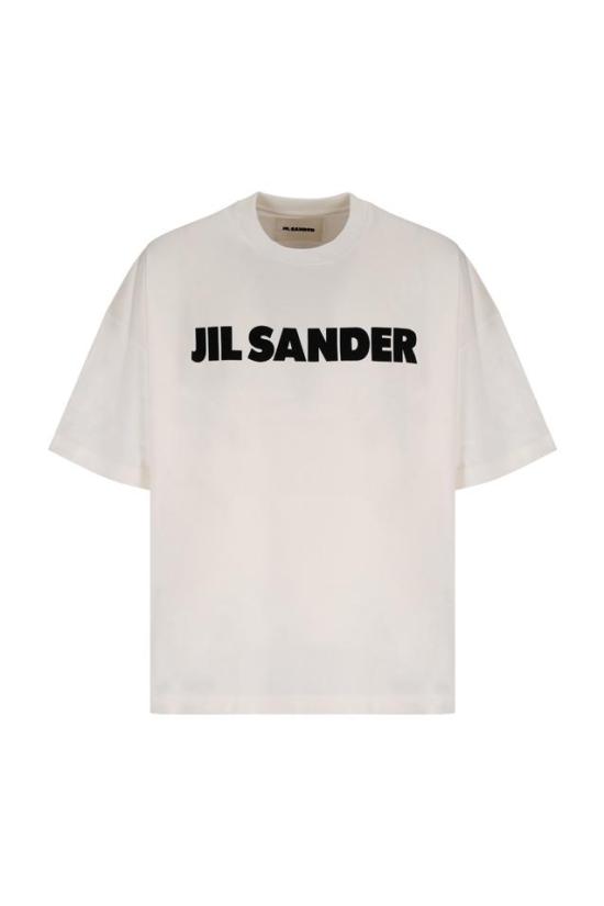 26FW 질샌더 반팔 티셔츠 J21GC0001J45148 WHITE