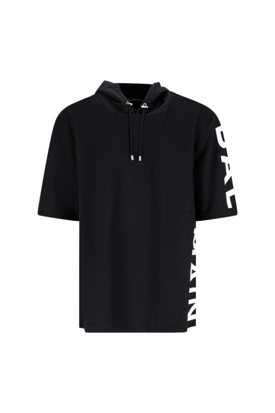 26SS 발망 긴팔 티셔츠 AH1JR002BB65 BLACK