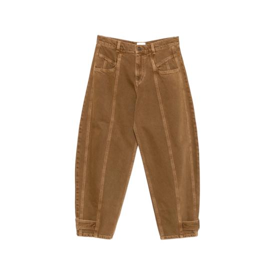 26FW 이자벨마랑 LEJA 테이퍼드 데님 팬츠 LEJA 테이퍼드 데님 팬츠 D3H01I PA0779FA 50BZ BROWN