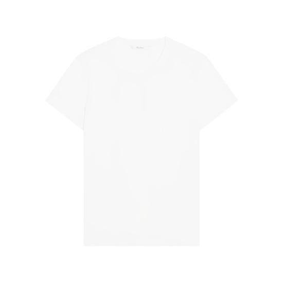 26FW 막스마라 반팔 티셔츠 PAPAIA 152F 001 WHITE