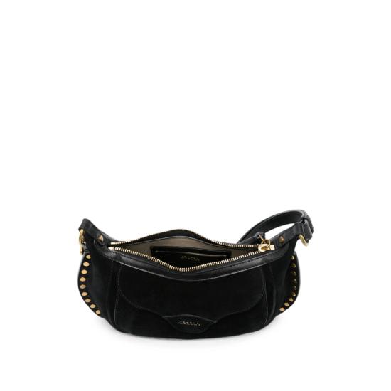 26FW 이자벨마랑 오스칸 문 스터드 숄더백 A3C32M PP0511FA 01BK BLACK - ISABEL MARANT