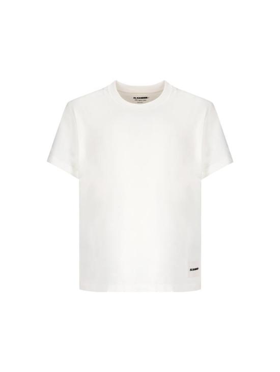 26FW 질샌더 반팔 티셔츠 J40GC0001J45048 WHITE
