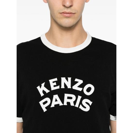 26FW 겐조 반팔 티셔츠 FG65TS1644SK 99J BLACK - KENZO