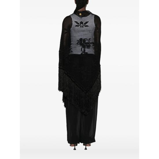 26FW 키아라이즈 케이프 SROS005CO VI SE VBK BLACK - CHIARA IS
