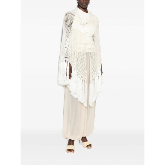 26FW 키아라이즈 케이프 SROS005CO VI SE MRW WHITE - CHIARA IS